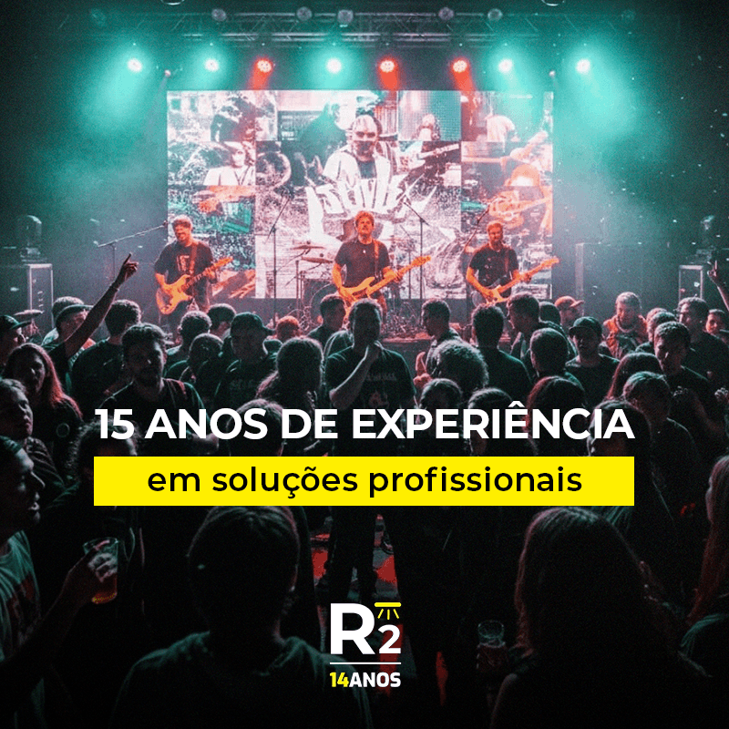 R2 Luz — 15 anos de experiência em soluções profissionais